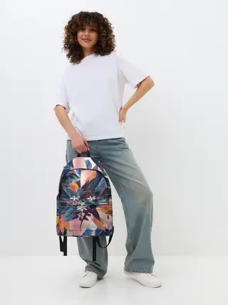 Рюкзак джинсовый / Flower collection