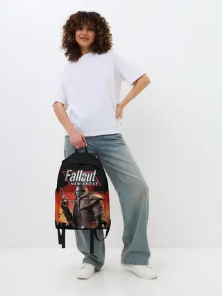 Рюкзак джинсовый / Fallout New Vegas