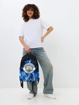 Рюкзак джинсовый / MANCHESTER CITY