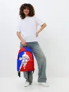 Рюкзак джинсовый / Форма баскетболиста