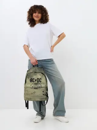 Рюкзак джинсовый / AC DC