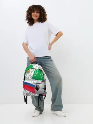 Рюкзак джинсовый / Русский футбол