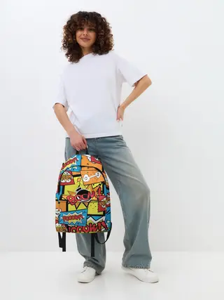Рюкзак джинсовый / Boom Pop Art