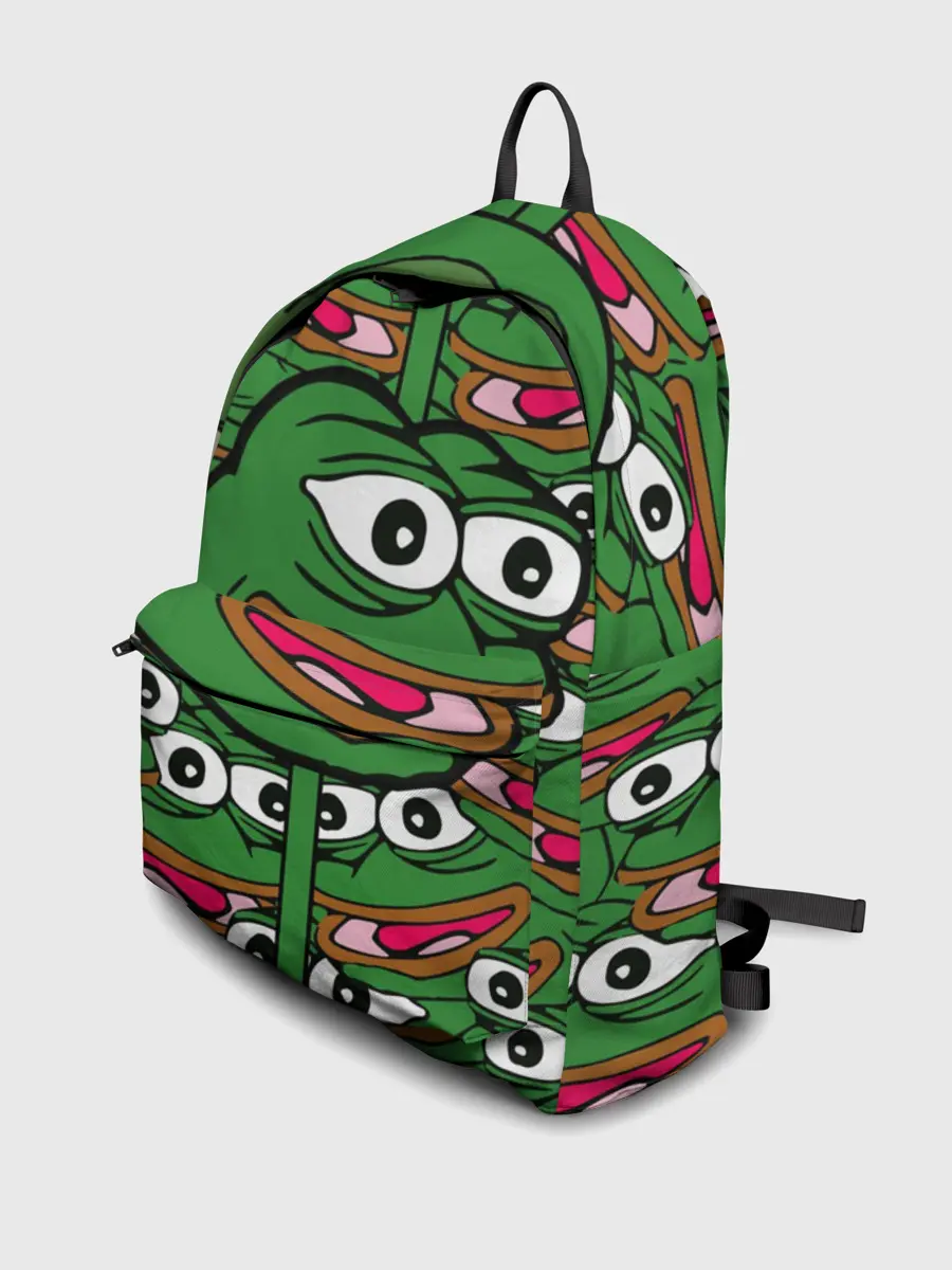 Рюкзак джинсовый / Good / Sad frog