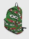 Рюкзак джинсовый / Good / Sad frog