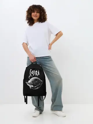 Рюкзак джинсовый / Gojira