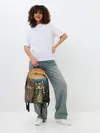Рюкзак джинсовый / Крик котика