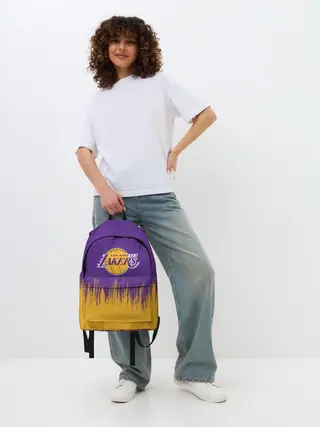 Рюкзак джинсовый / LA LAKERS