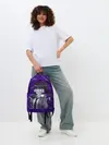 Рюкзак джинсовый / Аниме-тян и Хикка на глазах