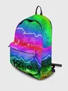 Рюкзак джинсовый / GRAFFITI NEON