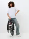 Рюкзак джинсовый / Крыса в косухе