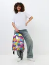 Рюкзак джинсовый / Разноцветные котики