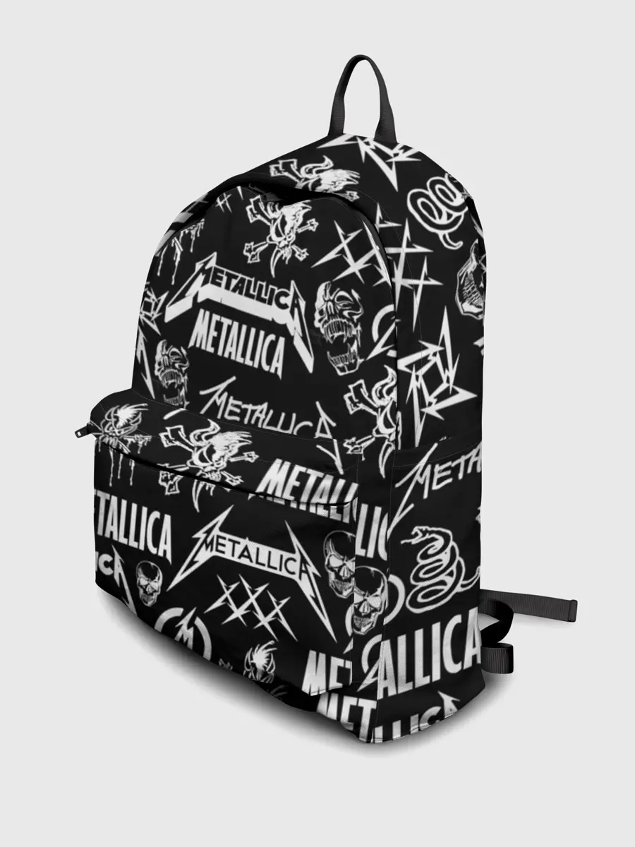 Рюкзак джинсовый / METALLICA LOGOBOMBING