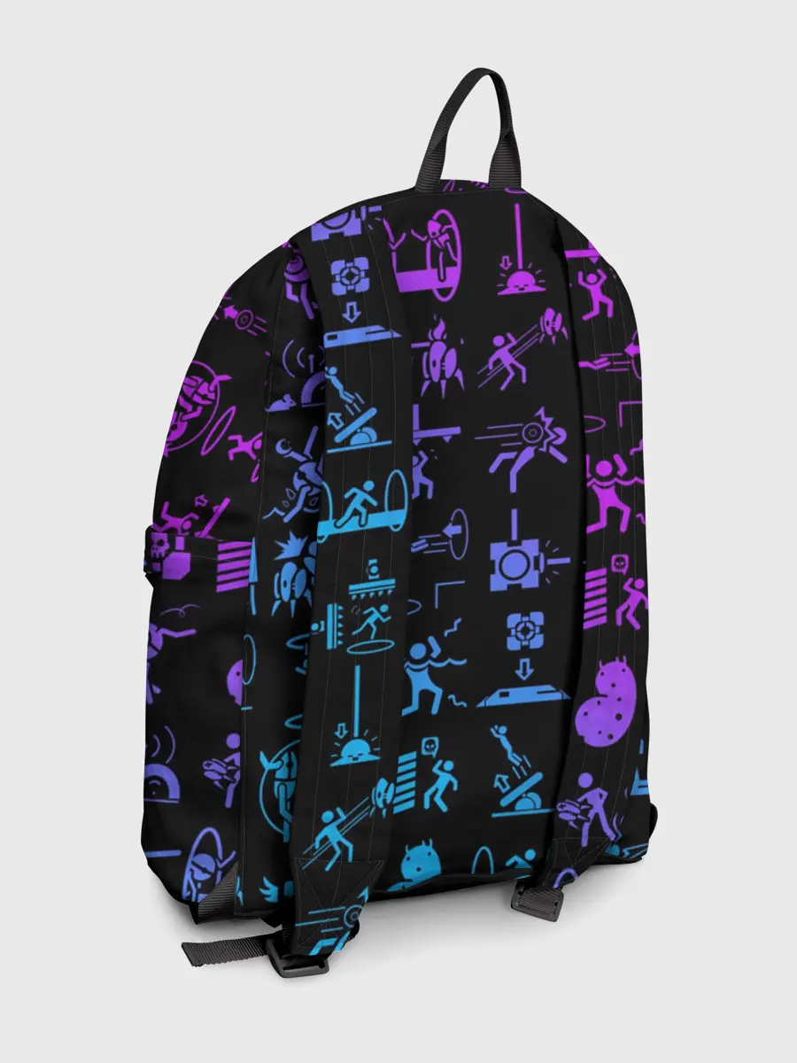 Рюкзак джинсовый / Portal icons