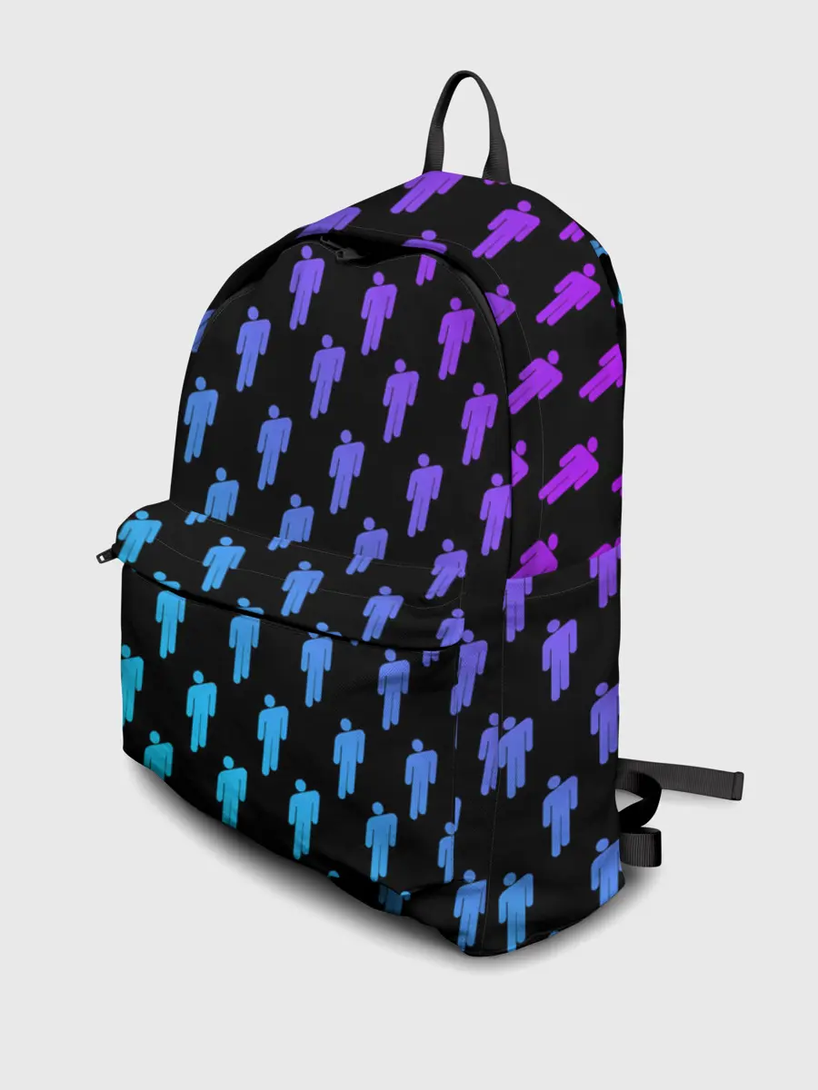Рюкзак джинсовый / BILLIE EILISH PATTERN