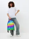 Рюкзак джинсовый / КИСЛОТНЫЙ СТИЛЬ