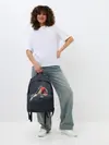 Рюкзак джинсовый / Прыжки на батуте