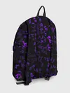 Рюкзак джинсовый / [JJBA] Menacing Pattern purple