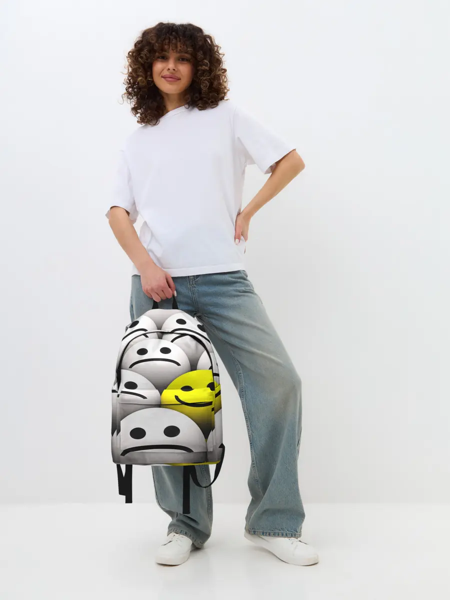 Рюкзак джинсовый / EMOJI 2019