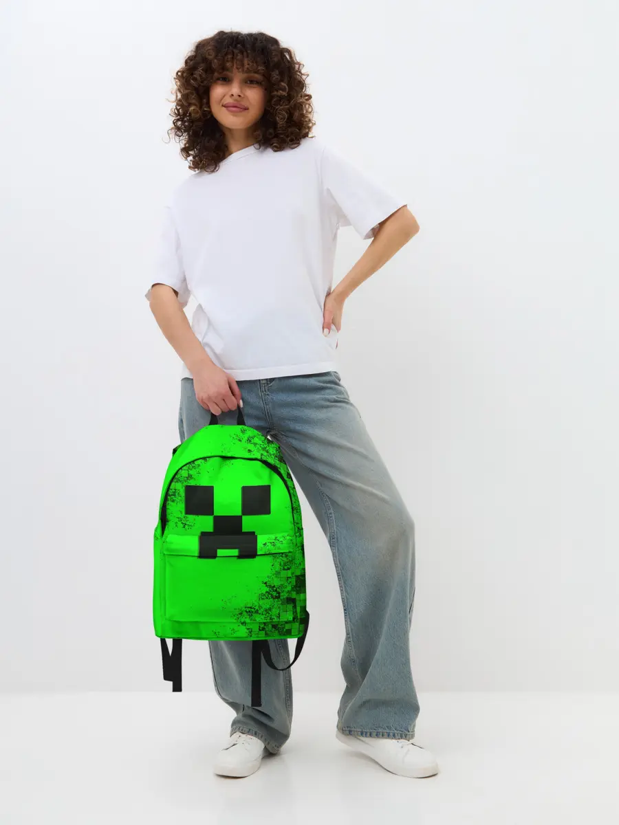 Рюкзак джинсовый / MINECRAFT