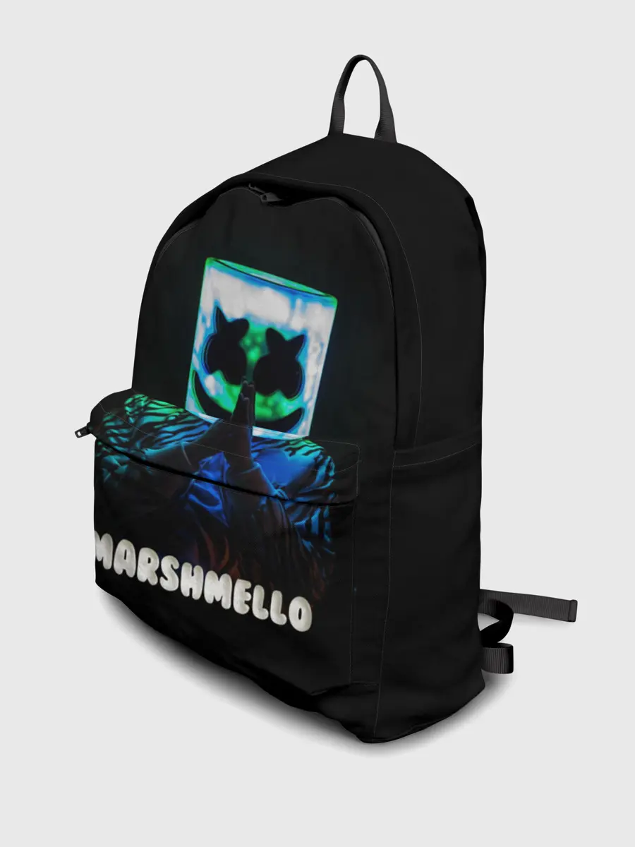 Рюкзак джинсовый / Marshmello