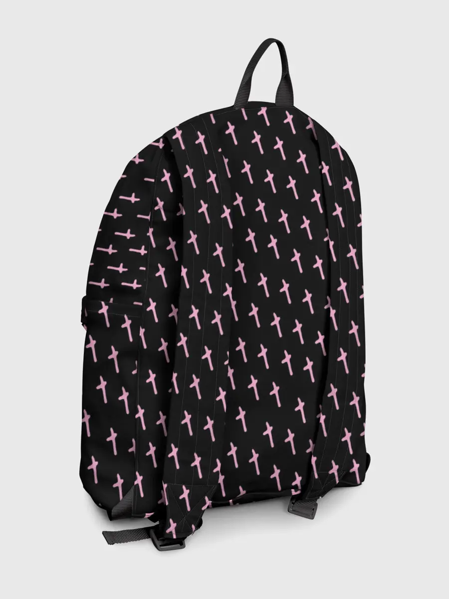 Рюкзак джинсовый / LiL PEEP Pattern