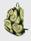 Рюкзак джинсовый / Avocado background