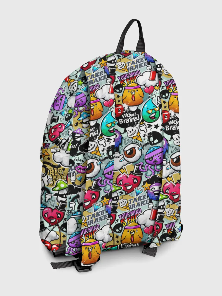 Рюкзак джинсовый / Stickerboom