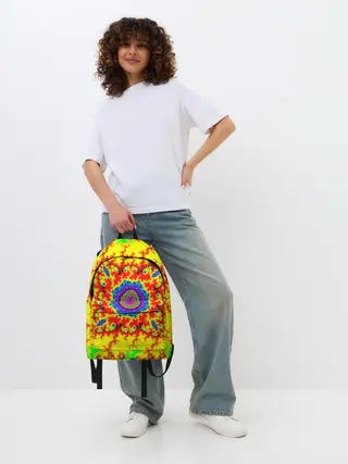 Рюкзак джинсовый / АБСТРАКТНЫЕ РАЗРЫВЫ