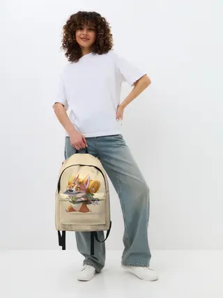 Рюкзак джинсовый / КОРГИ ПУТЕШЕСТВЕННИК