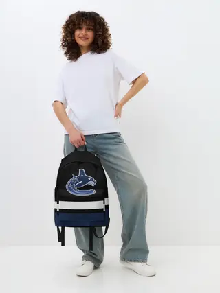 Рюкзак джинсовый / Vancouver Canucks