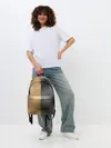 Рюкзак джинсовый / Золото и Серебро