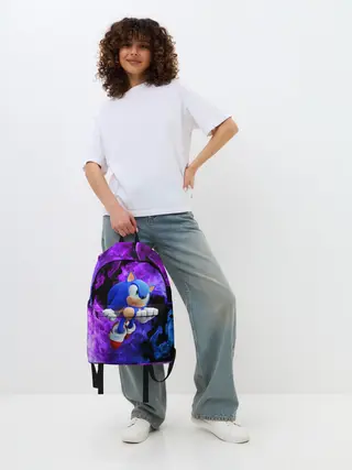 Рюкзак джинсовый / SONIC