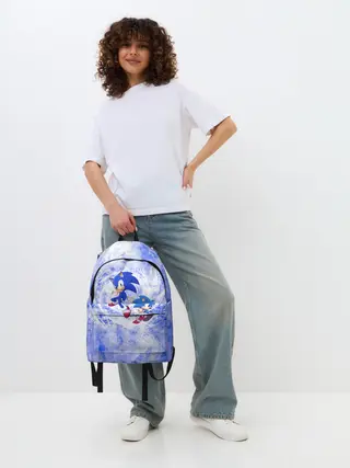 Рюкзак джинсовый / Sonic