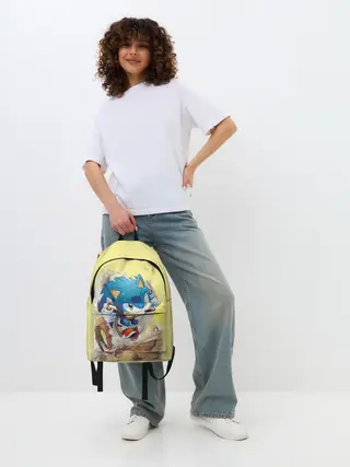 Рюкзак джинсовый / SONIC