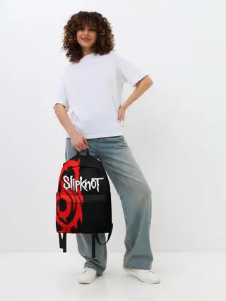 Рюкзак джинсовый / Slipknot