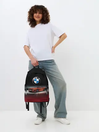 Рюкзак джинсовый / BMW