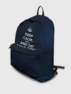 Рюкзак джинсовый / Keep calm