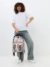 Рюкзак джинсовый / Ахегао лицо в цвете
