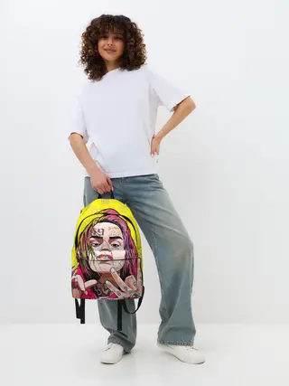 Рюкзак джинсовый / 6IX9INE