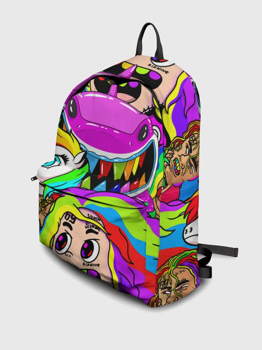 Рюкзак джинсовый / 6IX9INE