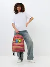Рюкзак джинсовый / Логотип Юные титаны, вперед!
