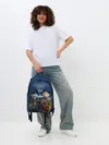 Рюкзак джинсовый / Сайтама и соперники