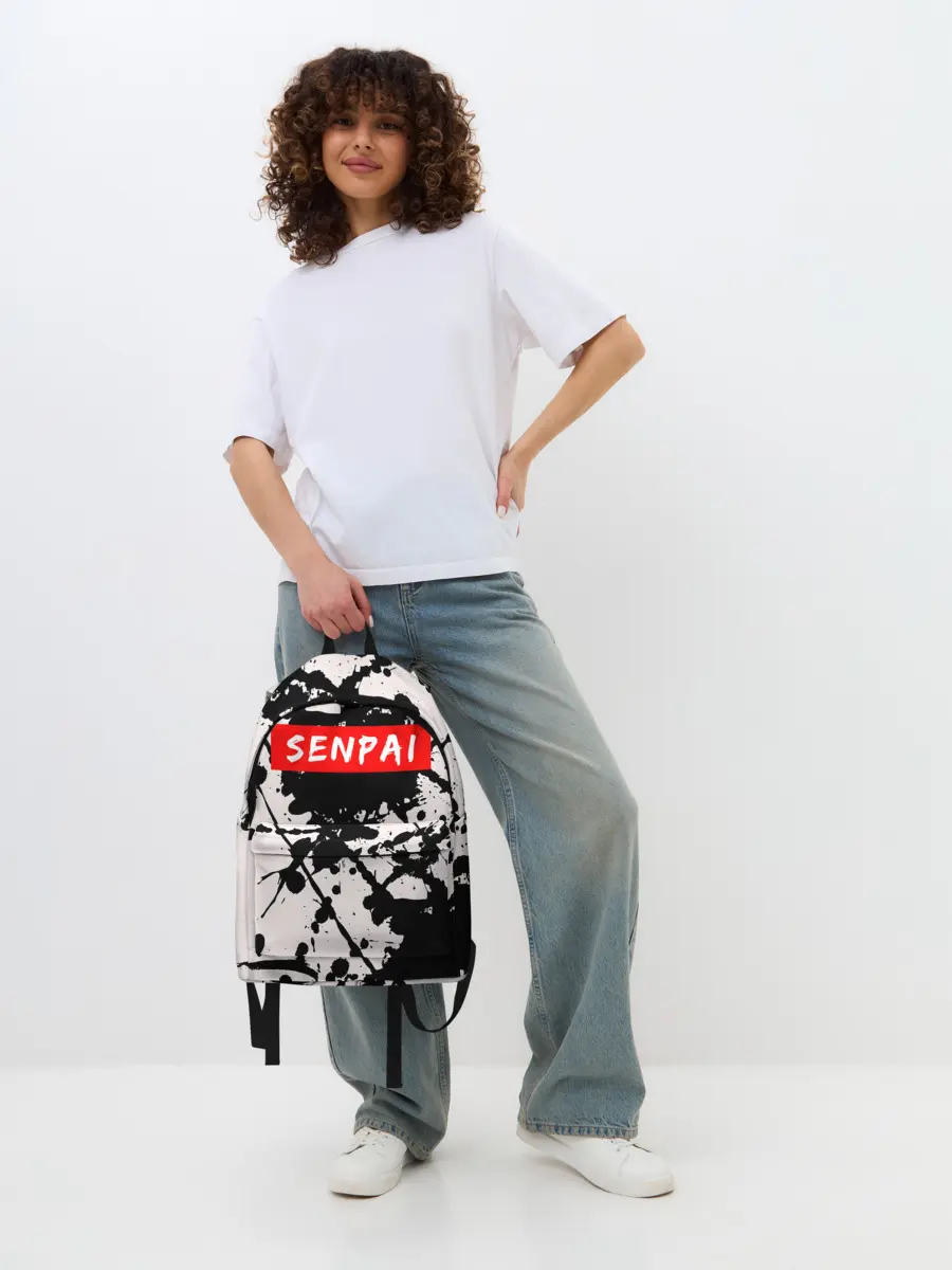 Рюкзак джинсовый / SENPAI