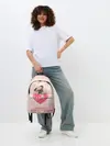 Рюкзак джинсовый / Love Pug | Люблю мопса