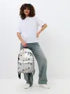 Рюкзак джинсовый / Толстые котики