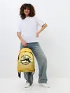 Рюкзак джинсовый / Лучше старенький ТТ... желтый фон