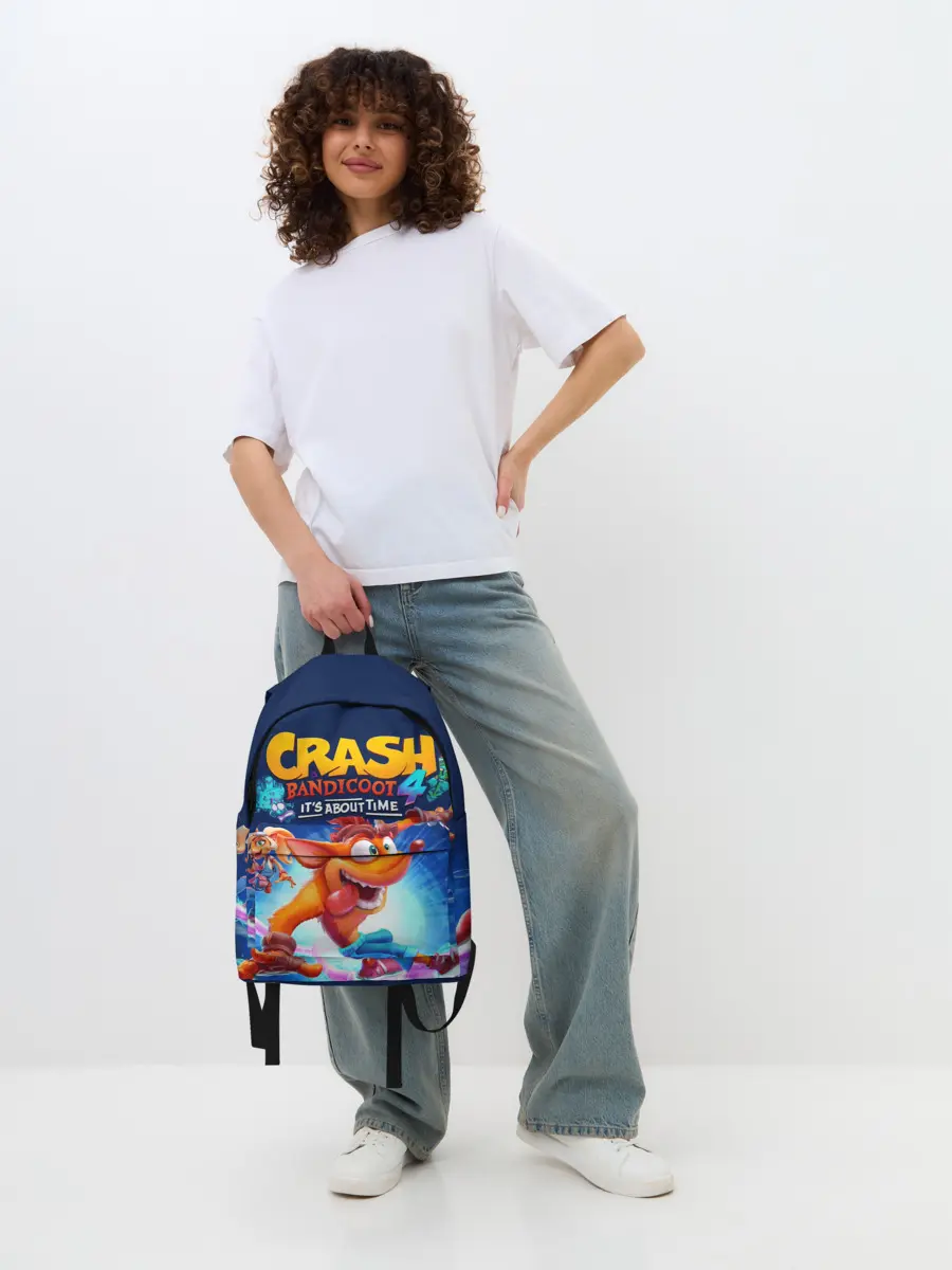 Рюкзак джинсовый / Crash Bandicoot