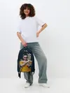 Рюкзак джинсовый / Sqwoz bab