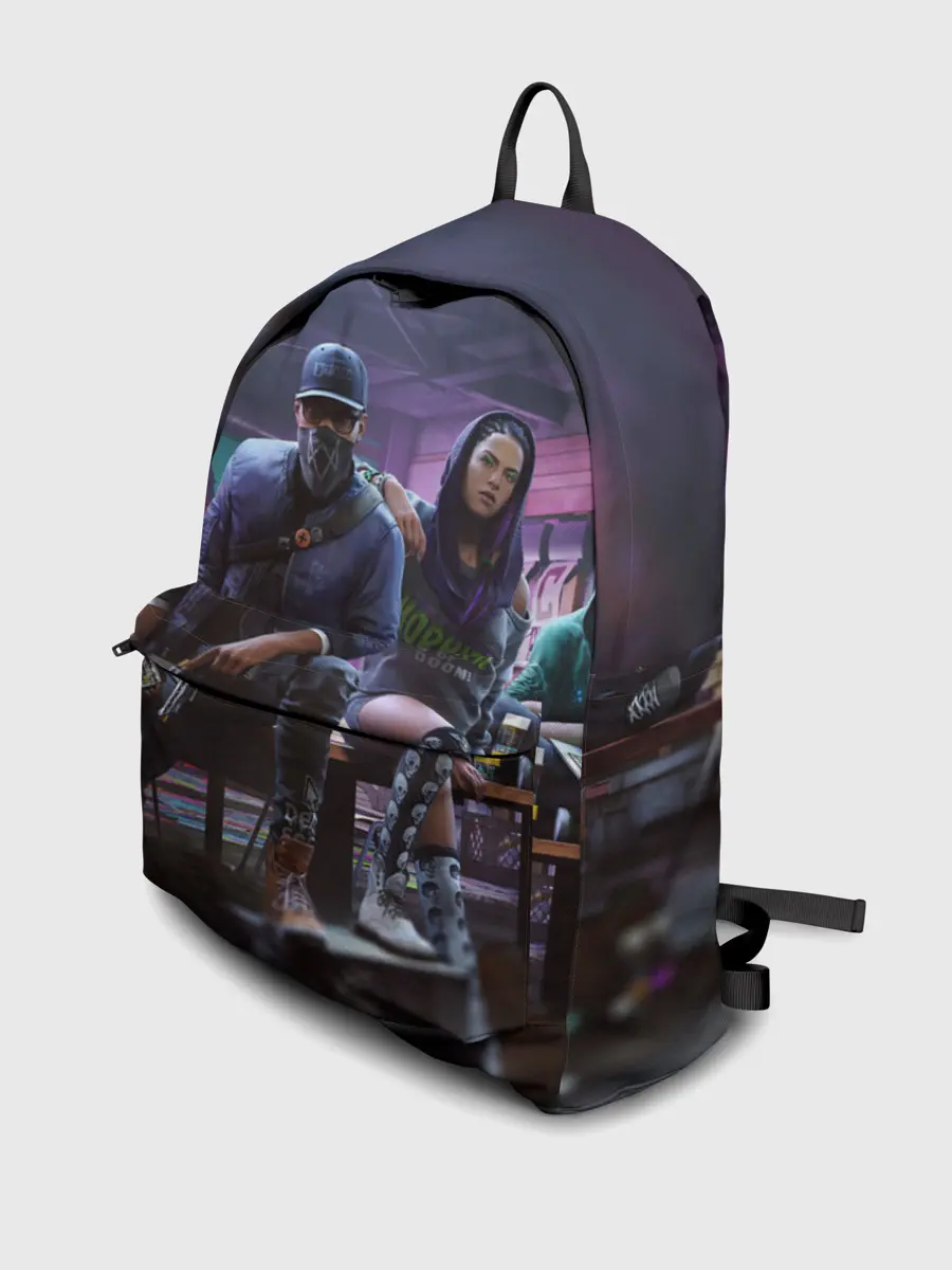 Рюкзак джинсовый / Watch dogs